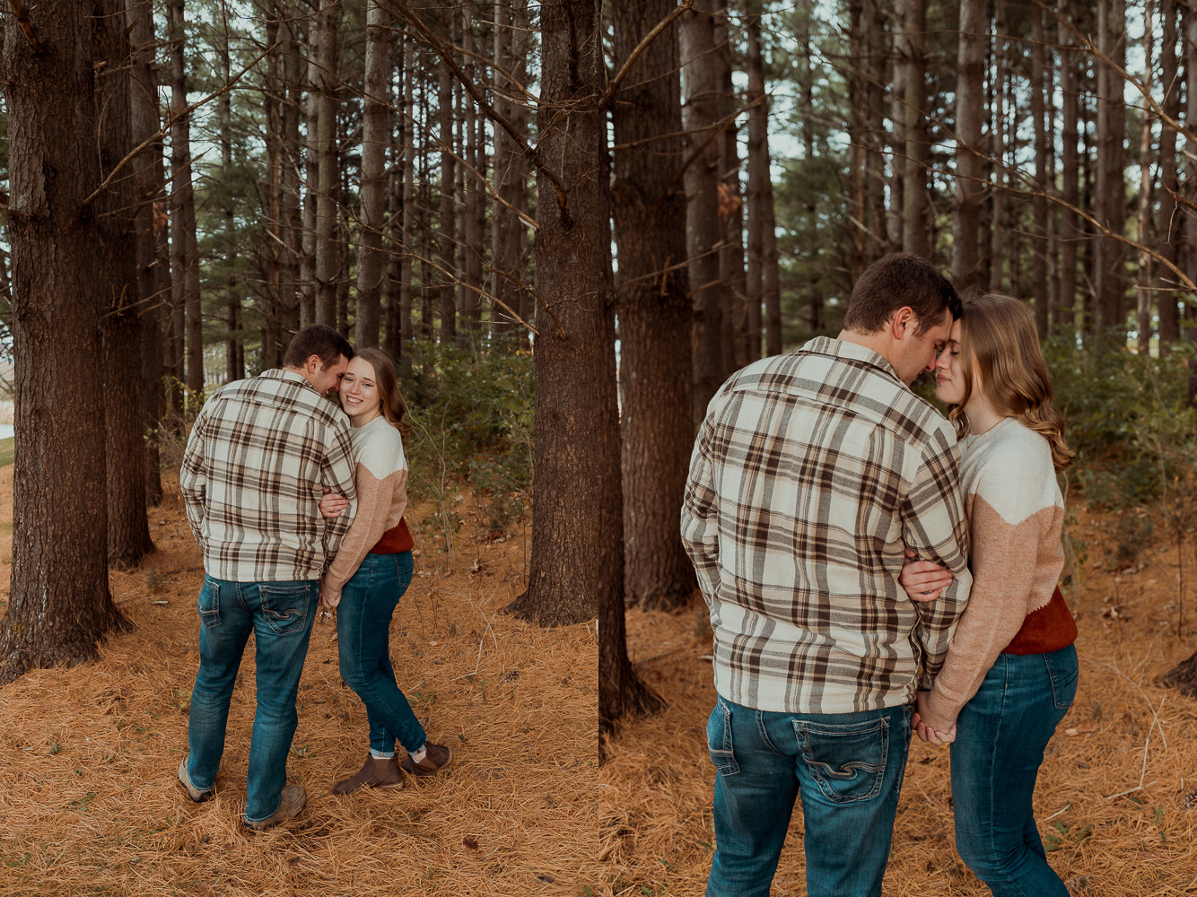 Kalona Golf Course Engagement Pictures, Kalona, Iowa