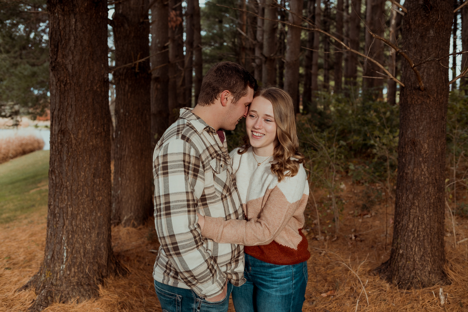 Kalona Golf Course Engagement Pictures, Kalona, Iowa