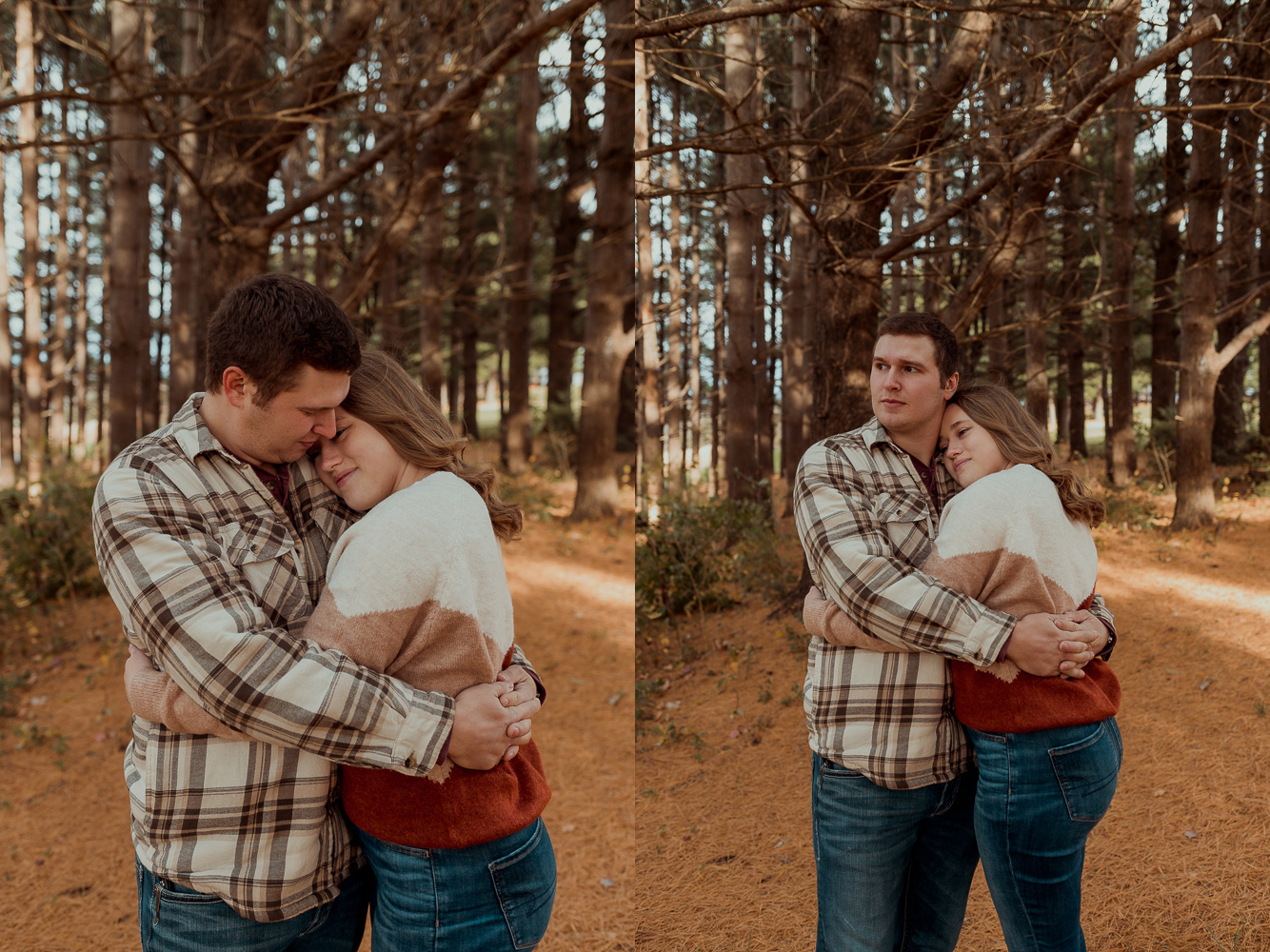 Kalona Golf Course Engagement Pictures, Kalona, Iowa