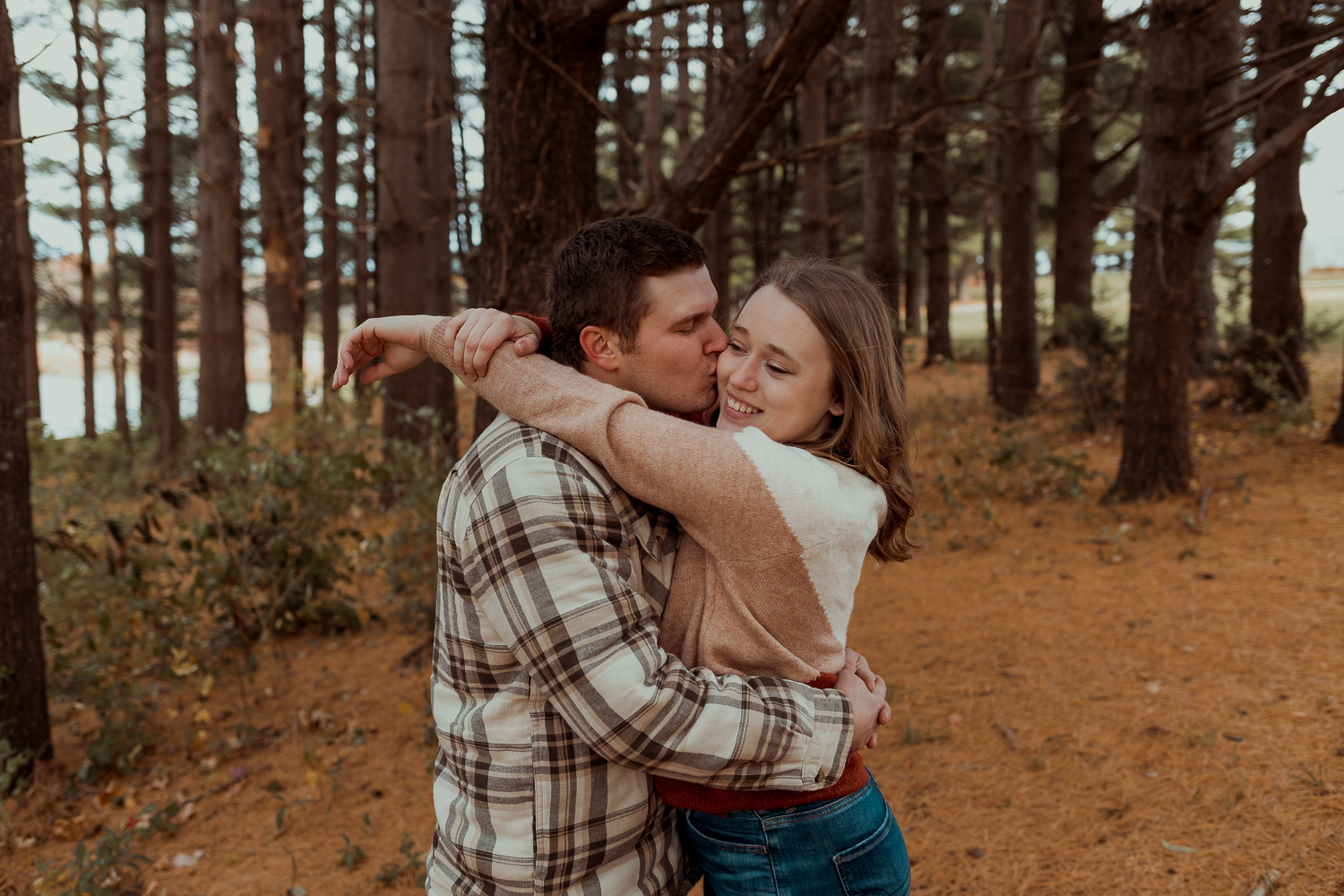 Kalona Golf Course Engagement Pictures, Kalona, Iowa