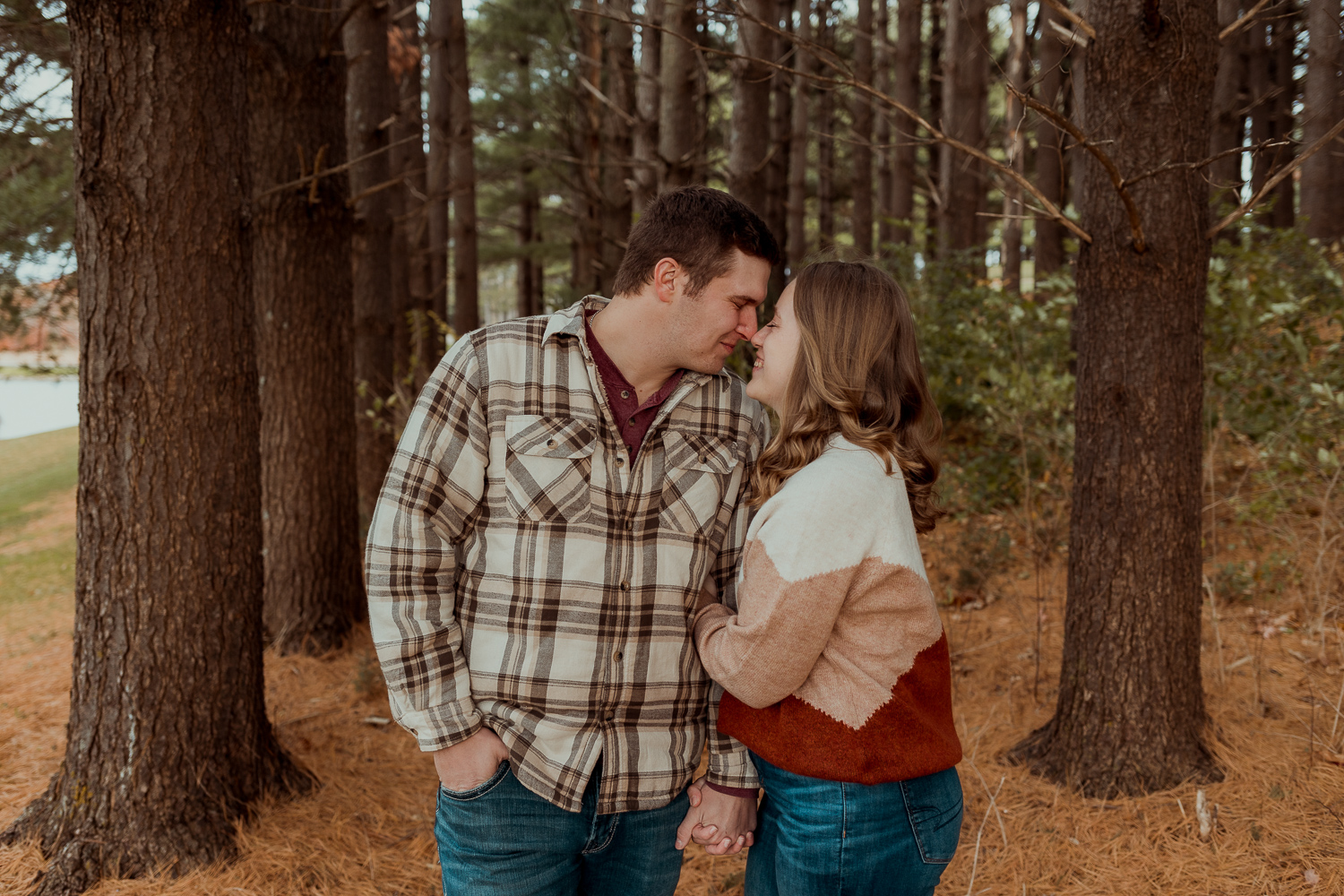 Kalona Golf Course Engagement Pictures, Kalona, Iowa