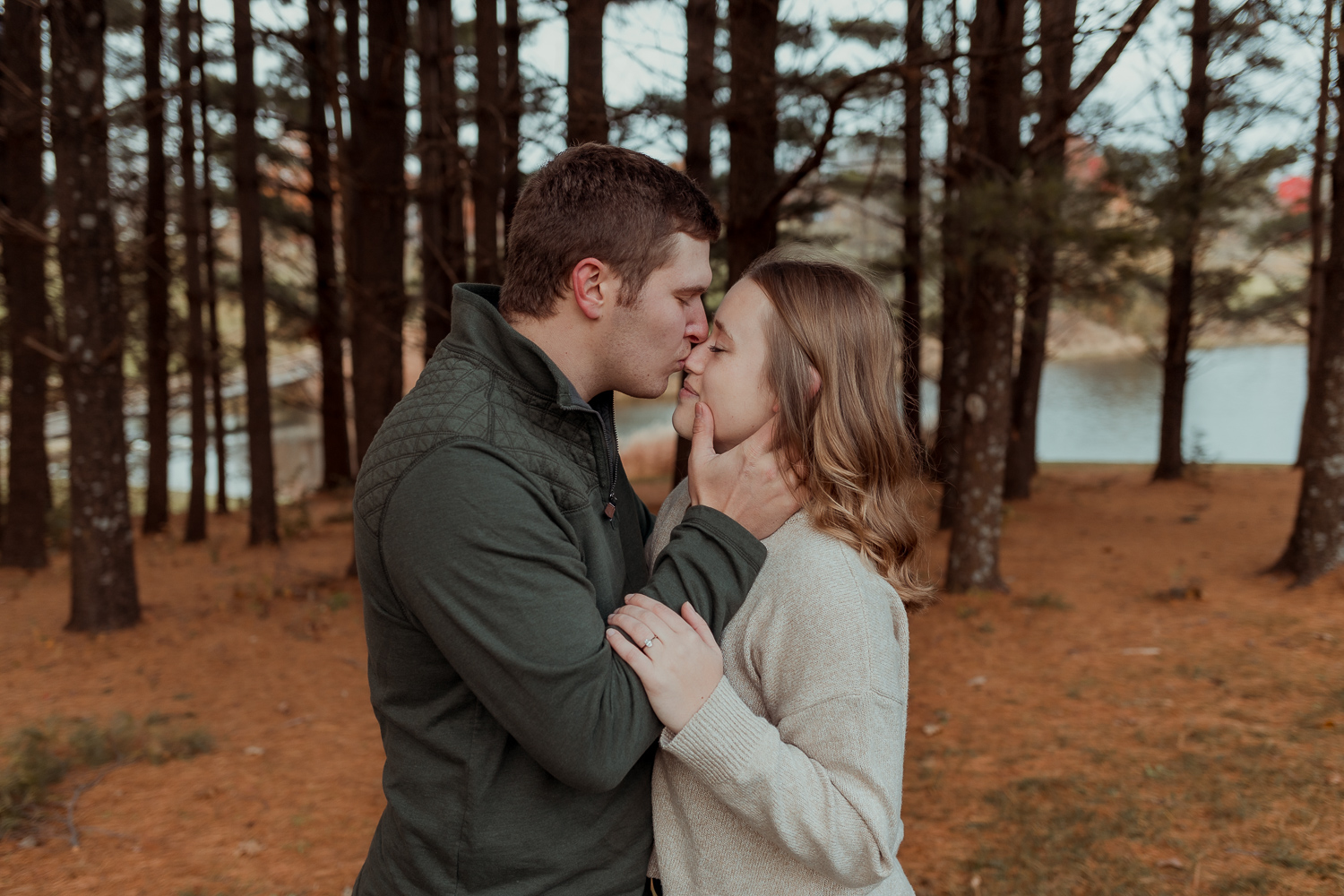 Kalona Golf Course Engagement Pictures, Kalona, Iowa