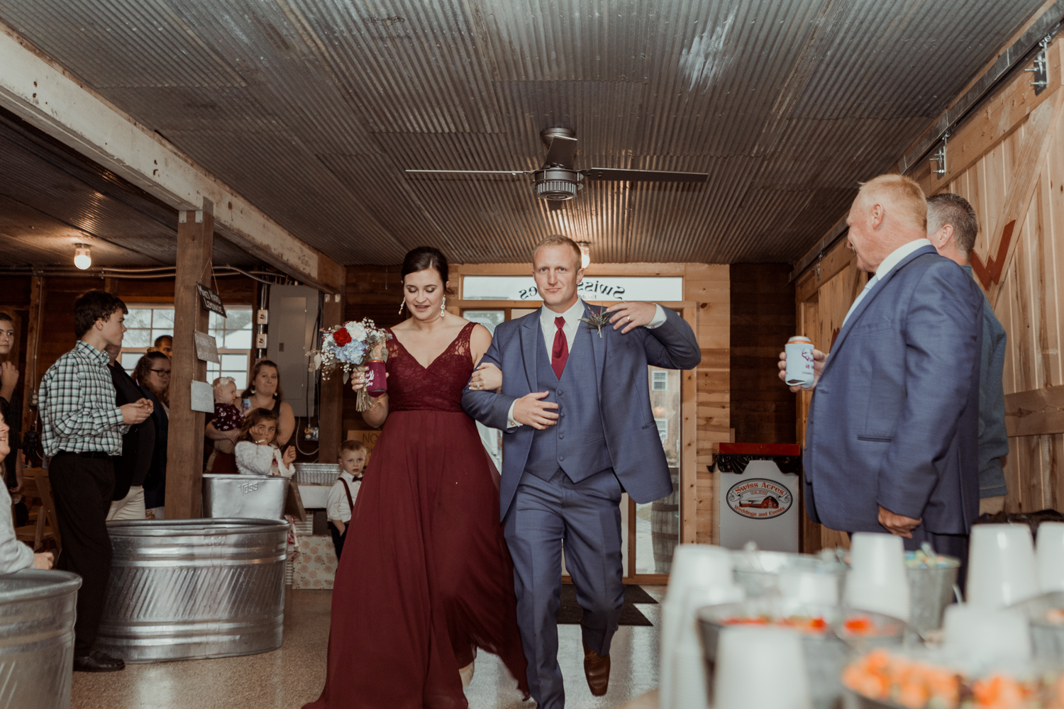 Swiss Arces Barn Wedding