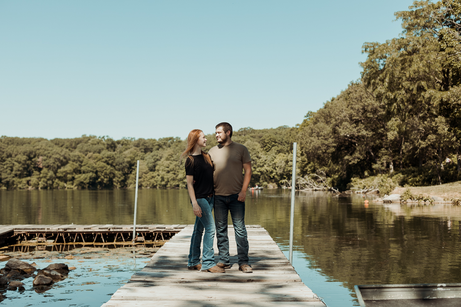 Lake MacBride State Park Engagement Pictures, Solon, Iowa