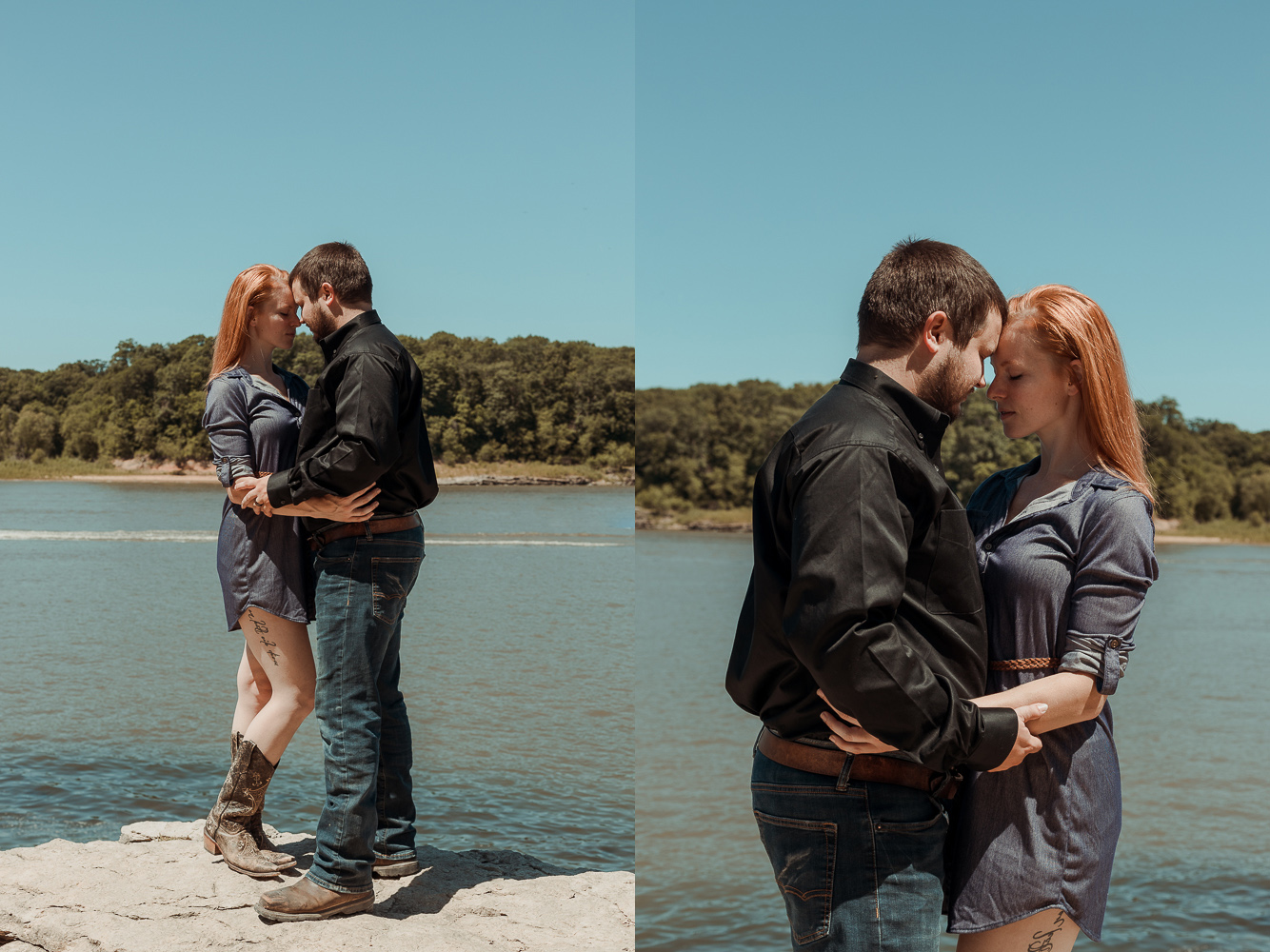 Lake MacBride State Park Engagement Pictures, Solon, Iowa