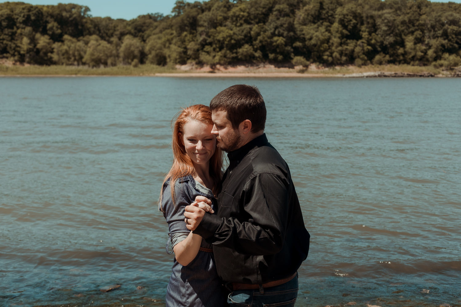 Lake MacBride State Park Engagement Pictures, Solon, Iowa