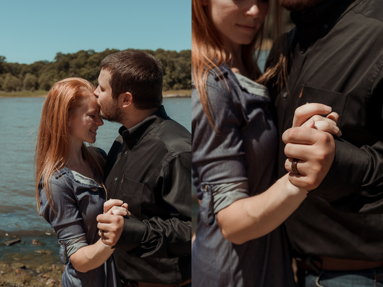 Lake MacBride State Park Engagement Pictures, Solon, Iowa