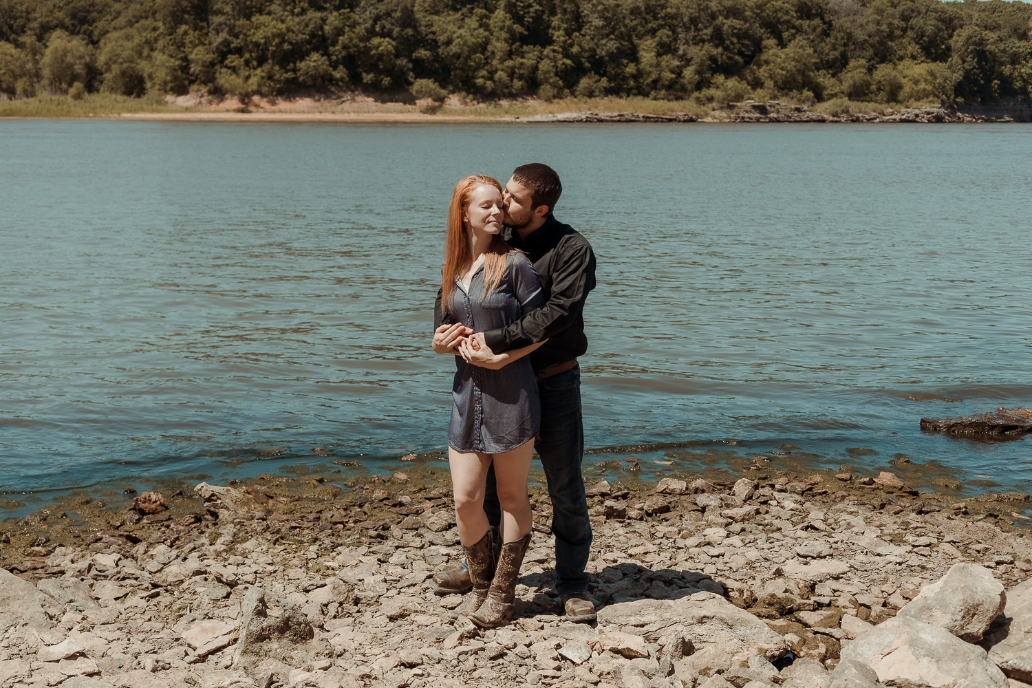 Lake MacBride State Park Engagement Pictures, Solon, Iowa