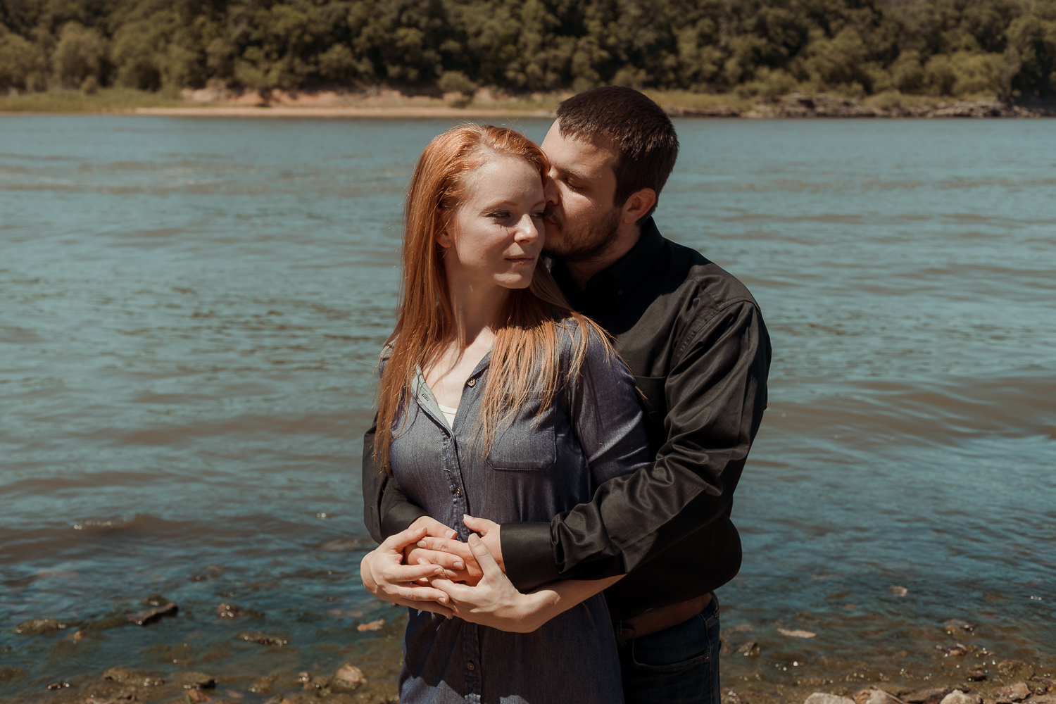 Lake MacBride State Park Engagement Pictures, Solon, Iowa