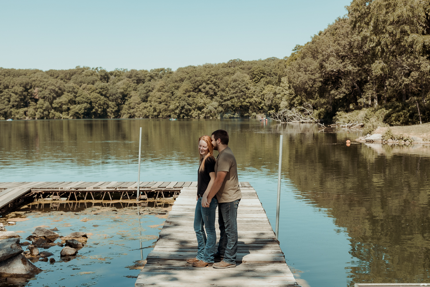 Lake MacBride State Park Engagement Pictures, Solon, Iowa