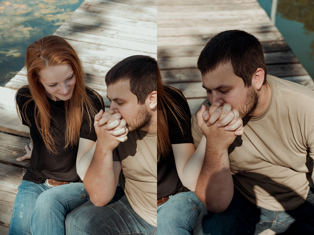 Lake MacBride State Park Engagement Pictures, Solon, Iowa