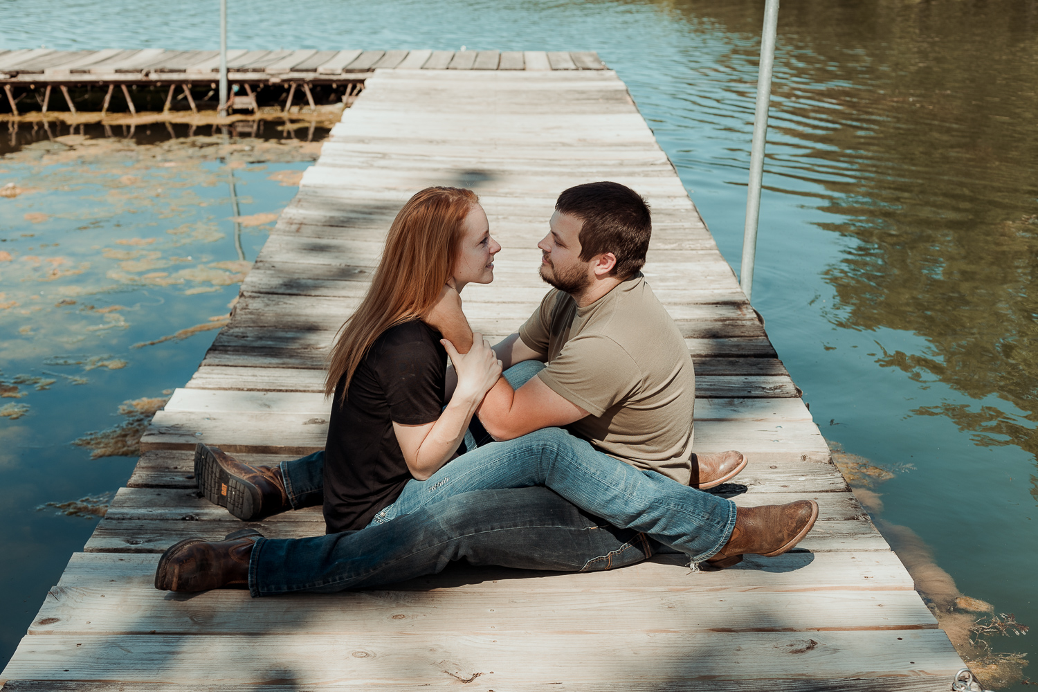 Lake MacBride State Park Engagement Pictures, Solon, Iowa