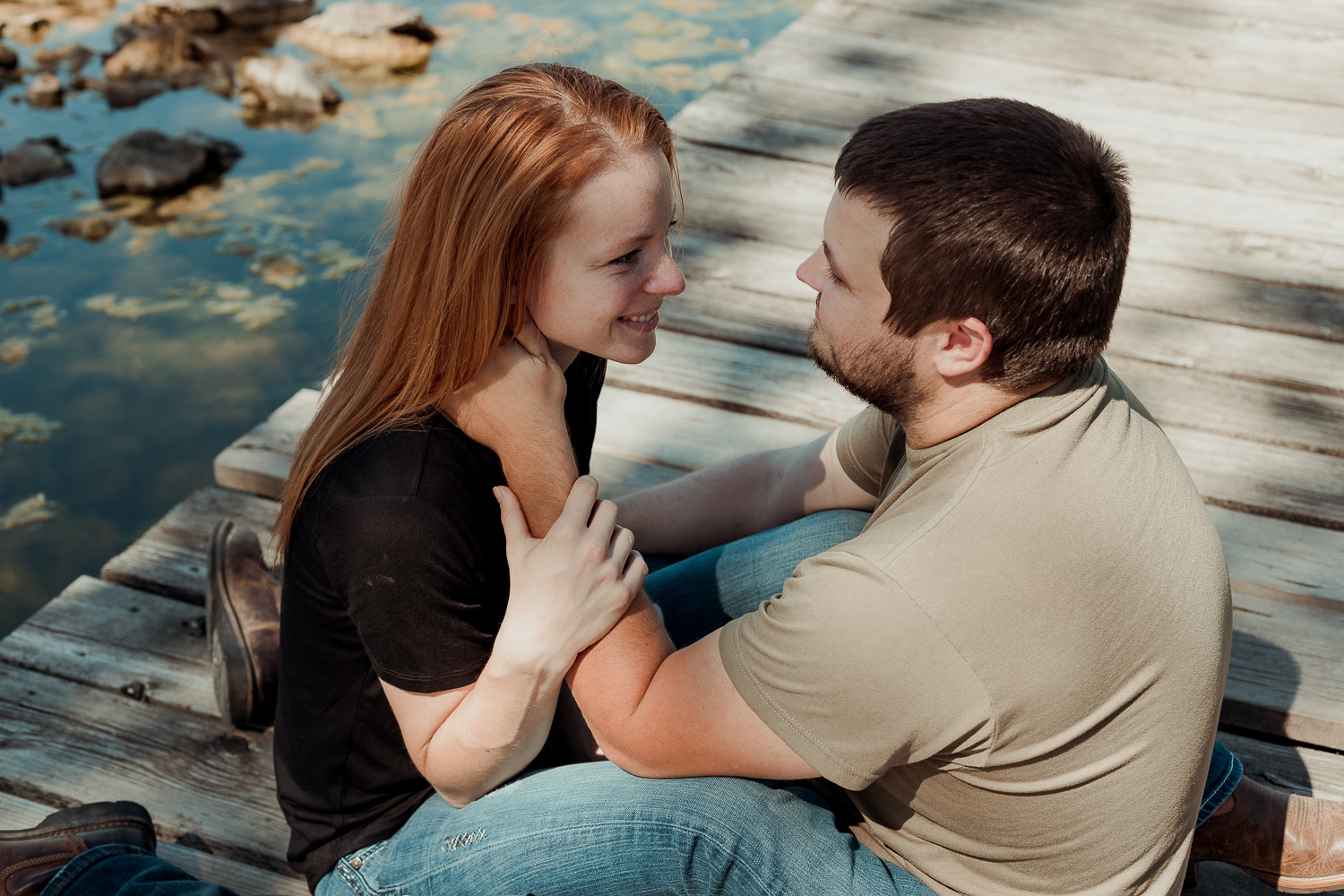 Lake MacBride State Park Engagement Pictures, Solon, Iowa