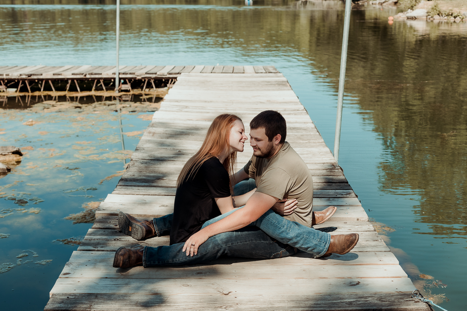 Lake MacBride State Park Engagement Pictures, Solon, Iowa