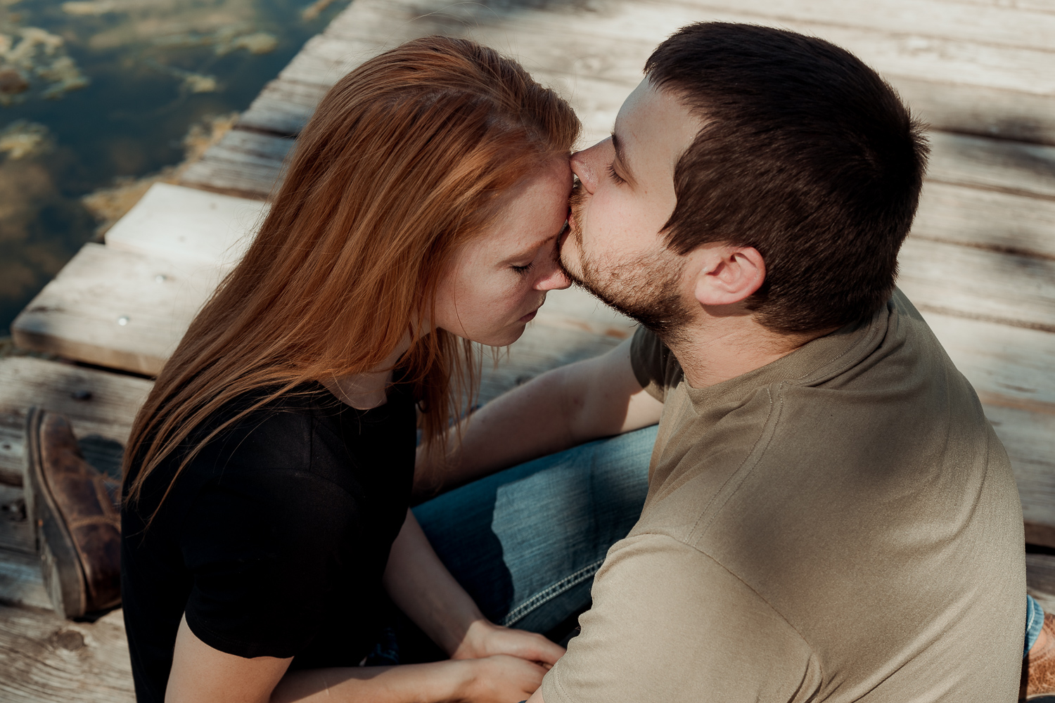 Lake MacBride State Park Engagement Pictures, Solon, Iowa