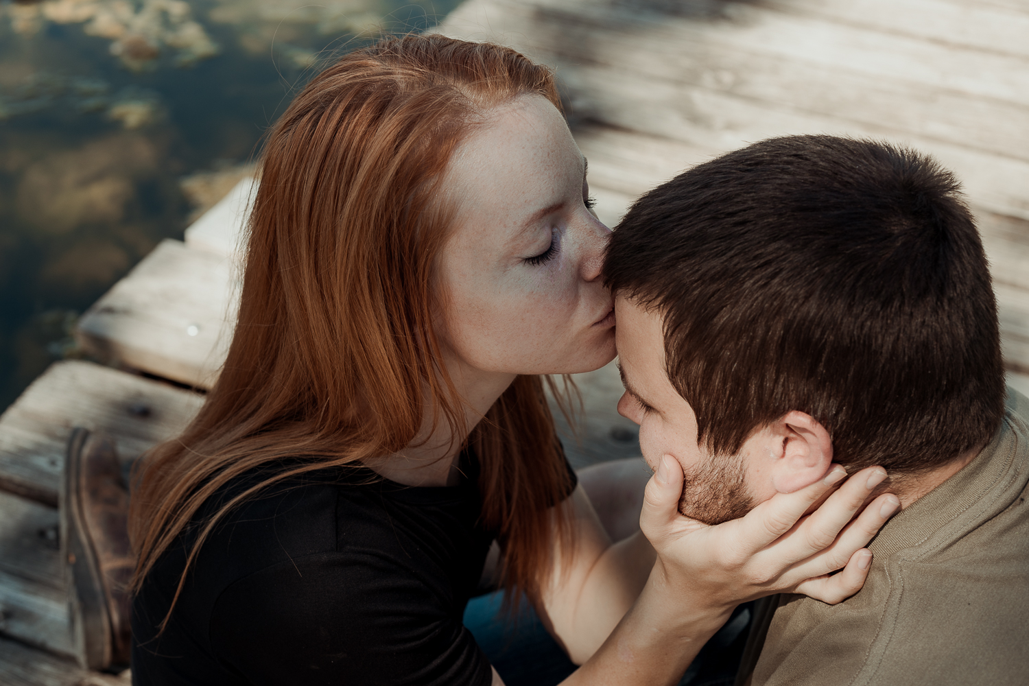 Lake MacBride State Park Engagement Pictures, Solon, Iowa