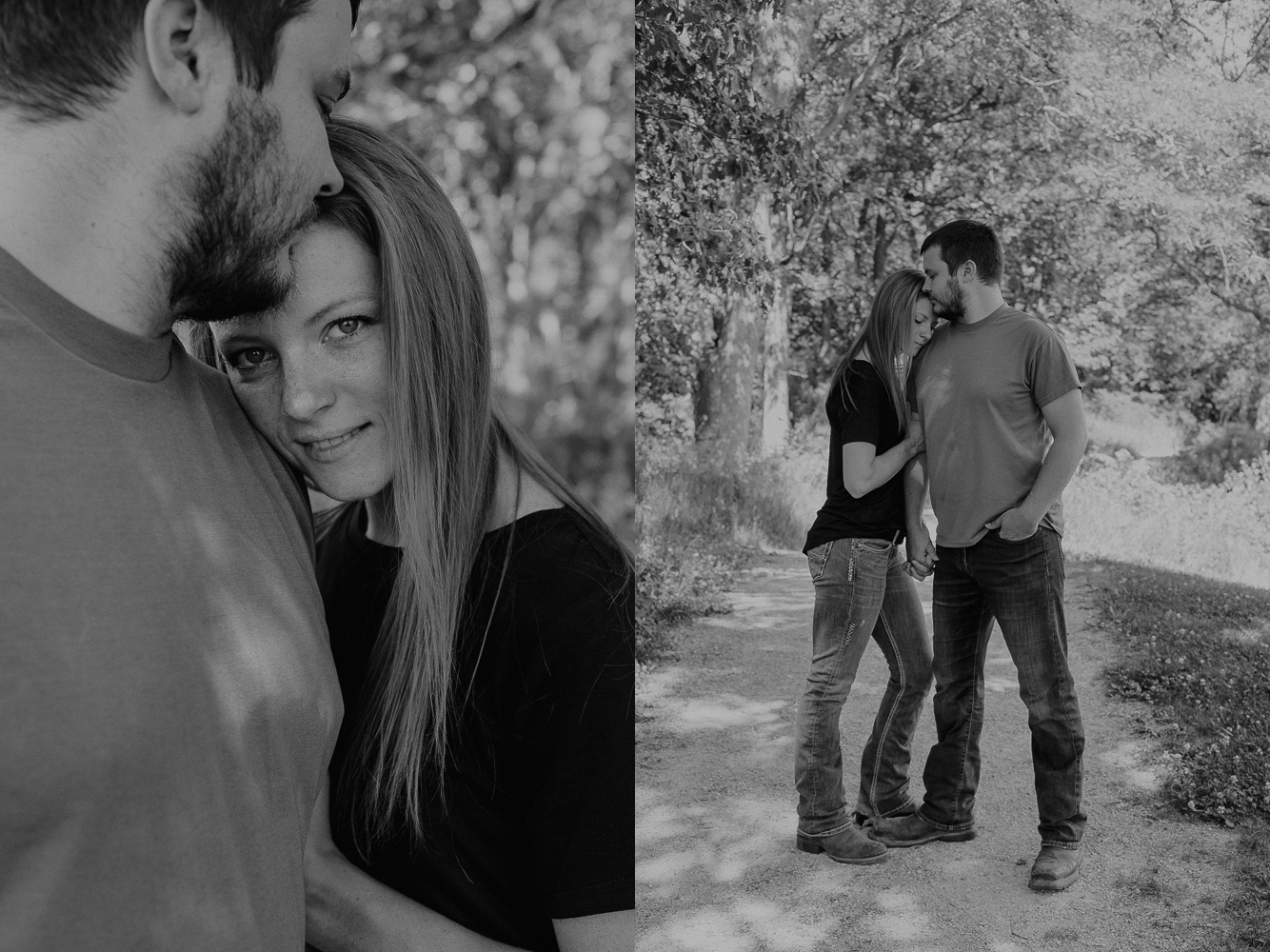 Lake MacBride State Park Engagement Pictures, Solon, Iowa