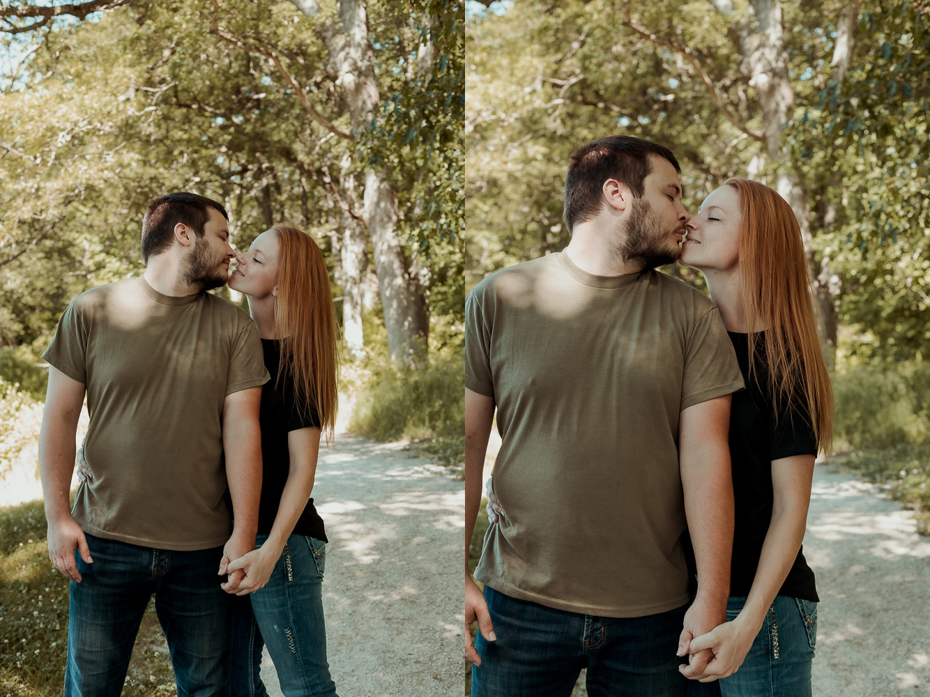 Lake MacBride State Park Engagement Pictures, Solon, Iowa