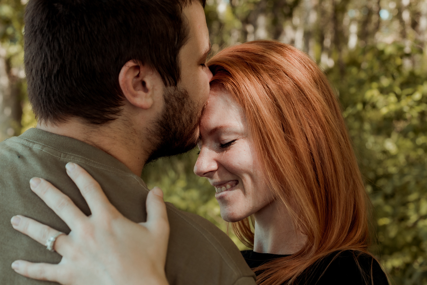 Lake MacBride State Park Engagement Pictures, Solon, Iowa