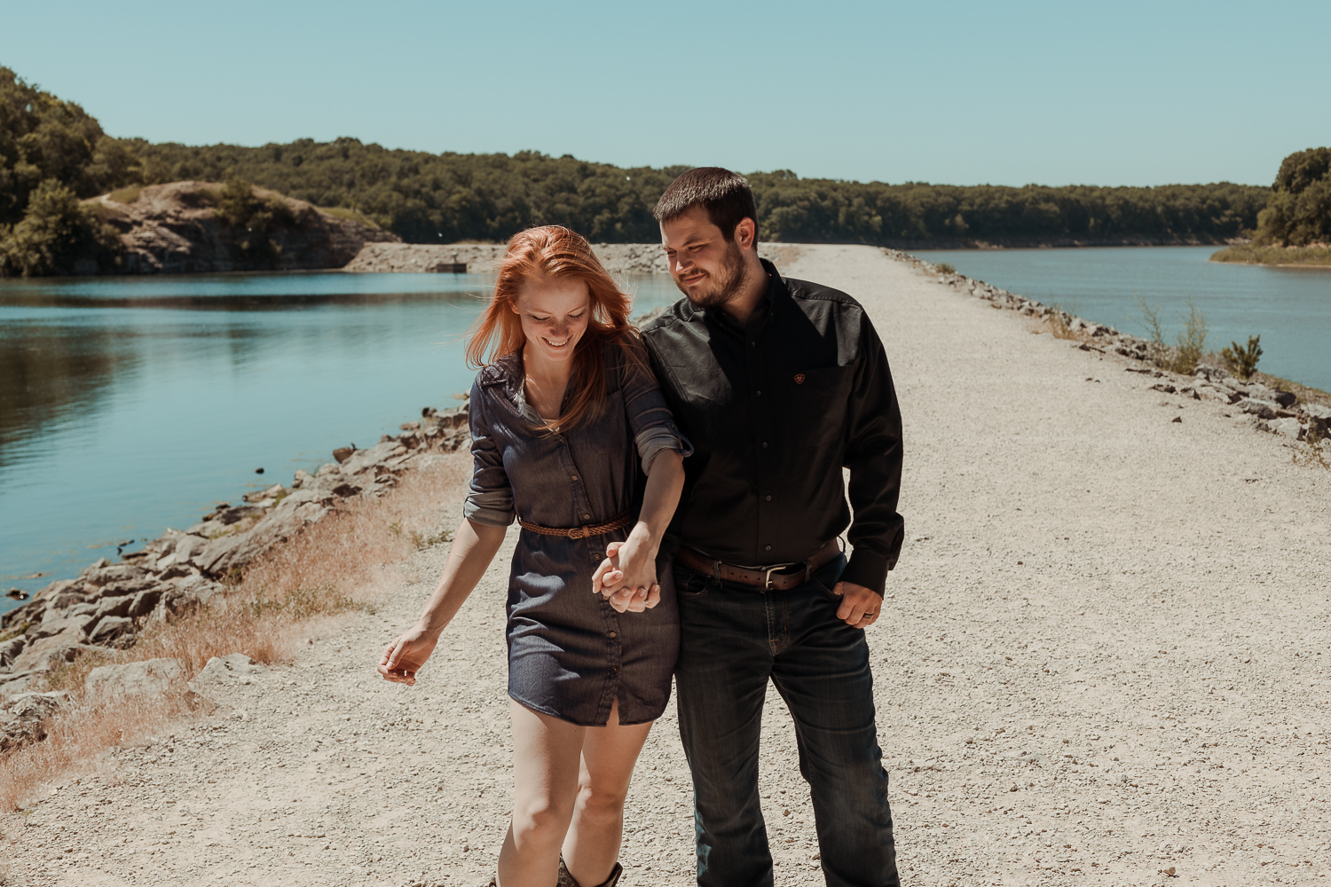 Lake MacBride State Park Engagement Pictures, Solon, Iowa