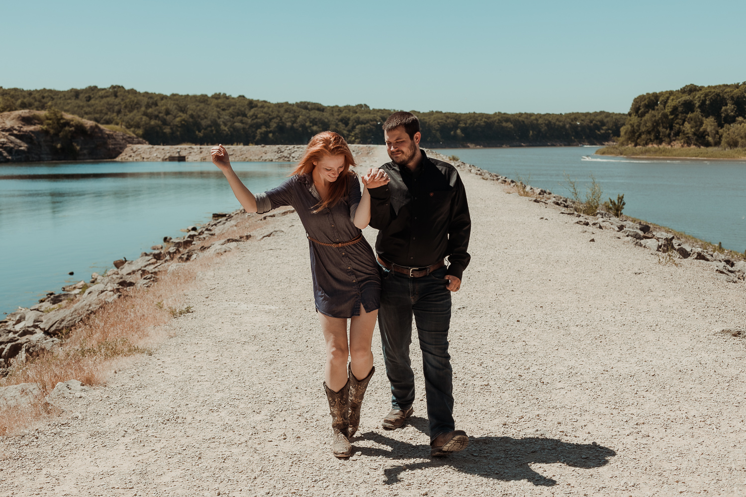 Lake MacBride State Park Engagement Pictures, Solon, Iowa