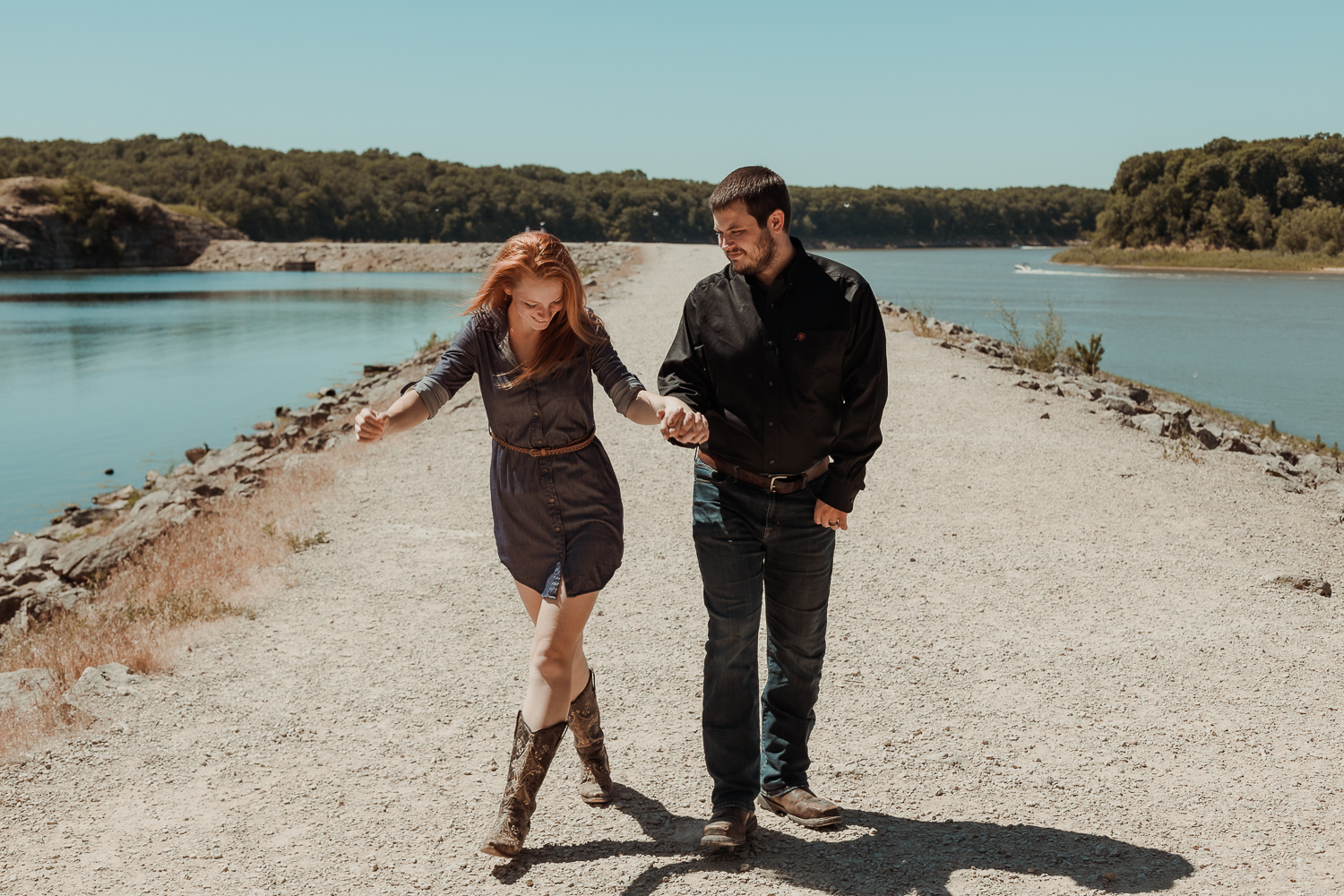 Lake MacBride State Park Engagement Pictures, Solon, Iowa