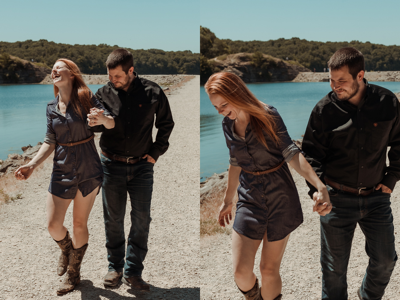 Lake MacBride State Park Engagement Pictures, Solon, Iowa