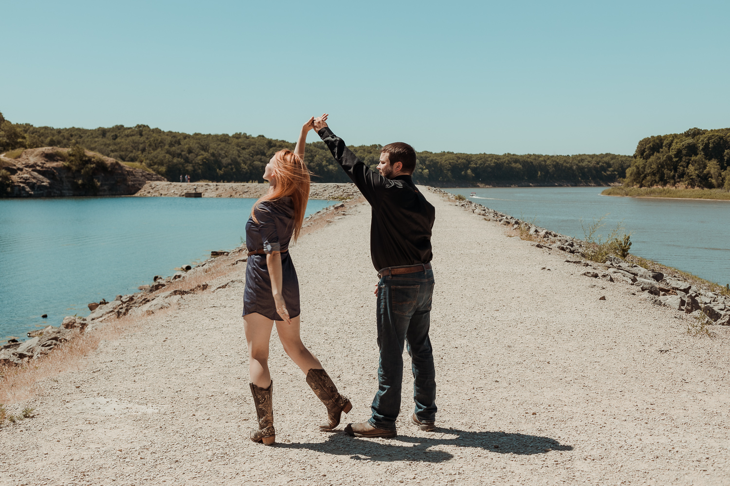 Lake MacBride State Park Engagement Pictures, Solon, Iowa