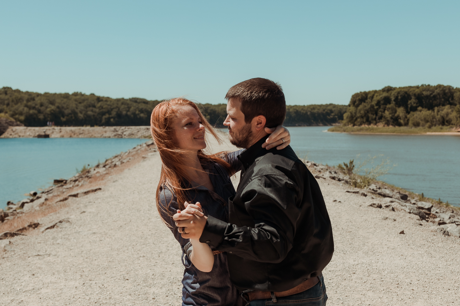 Lake MacBride State Park Engagement Pictures, Solon, Iowa