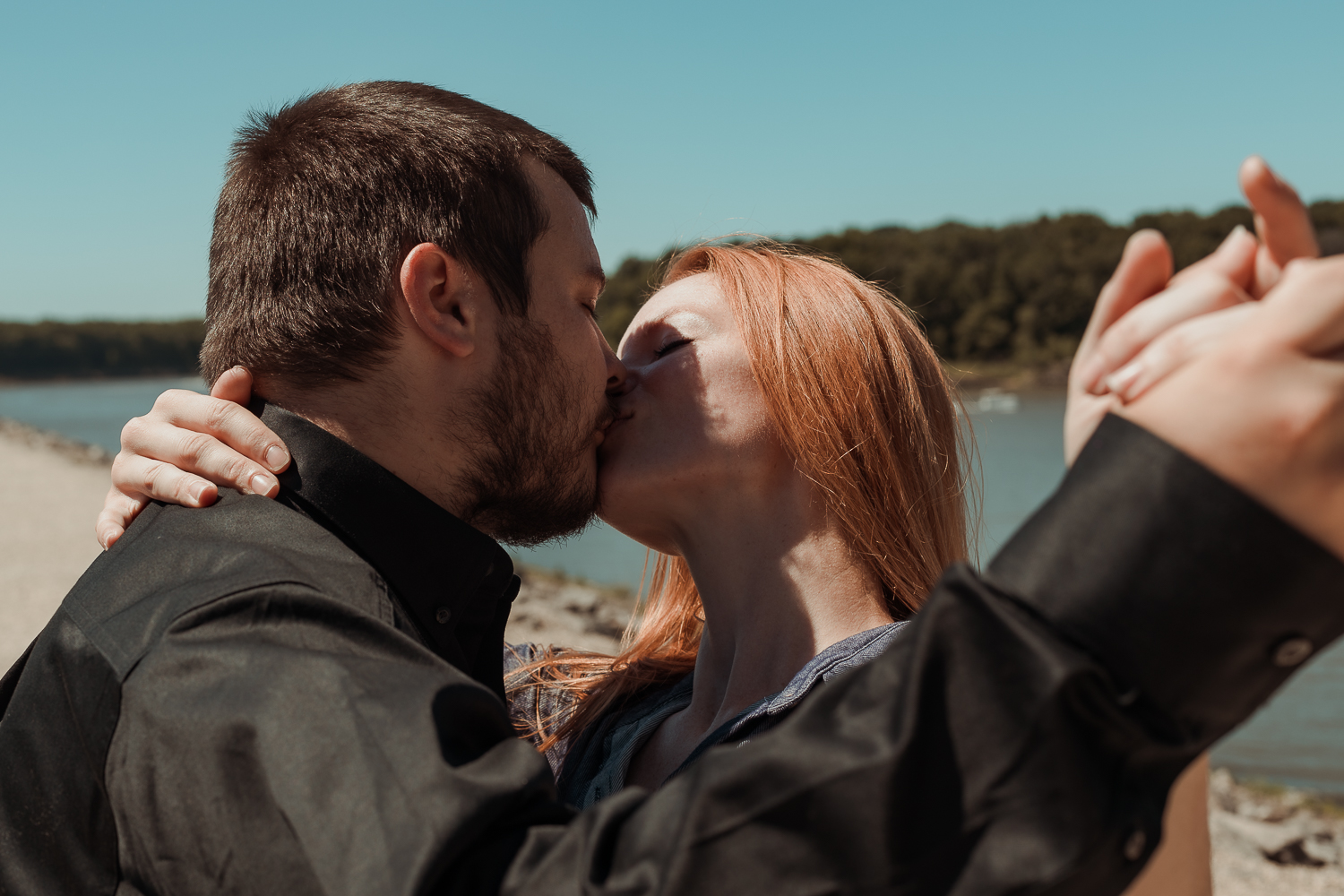 Lake MacBride State Park Engagement Pictures, Solon, Iowa