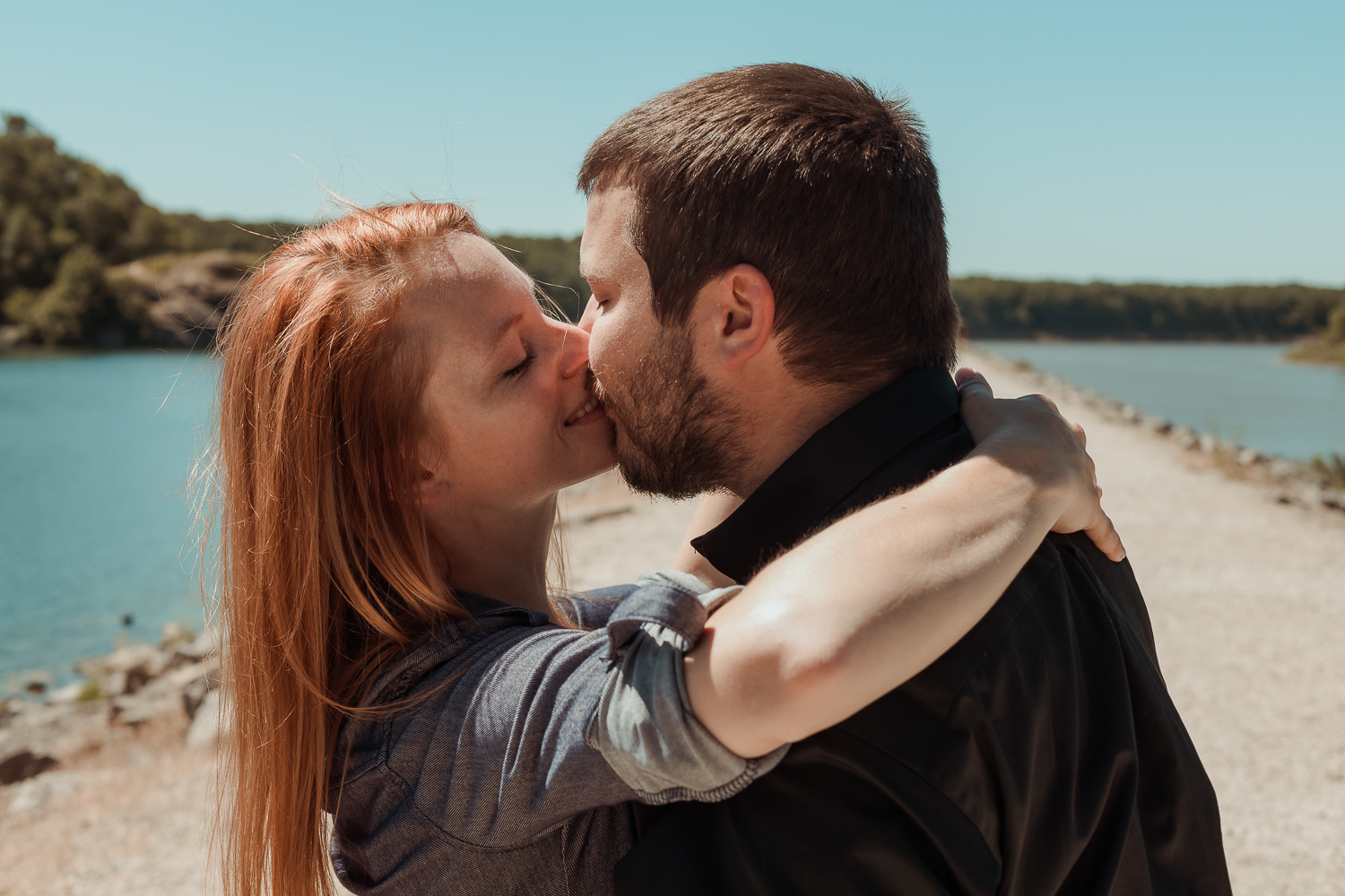 Lake MacBride State Park Engagement Pictures, Solon, Iowa