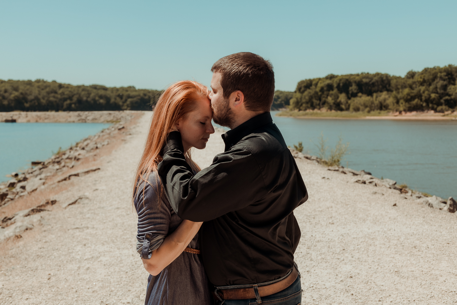 Lake MacBride State Park Engagement Pictures, Solon, Iowa