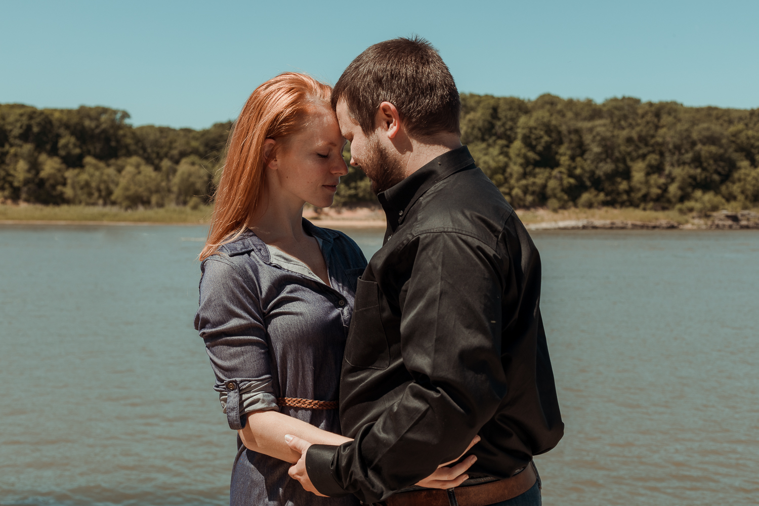 Lake MacBride State Park Engagement Pictures, Solon, Iowa