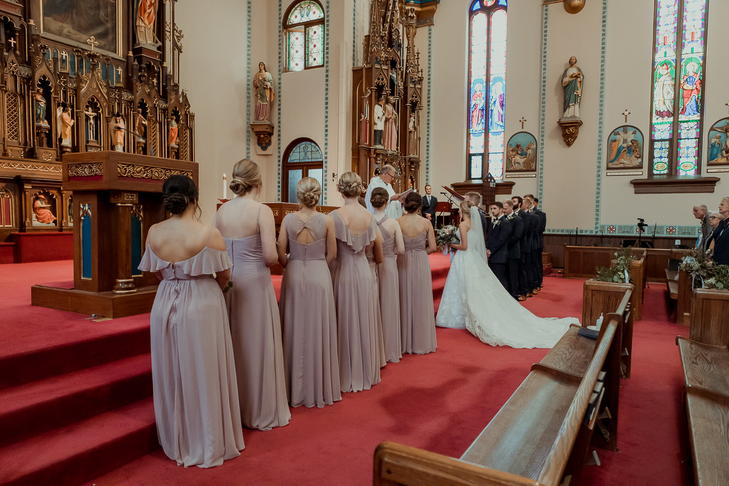 Bella Sala Event Center Wedding Pictures, Tiffin, Iowa