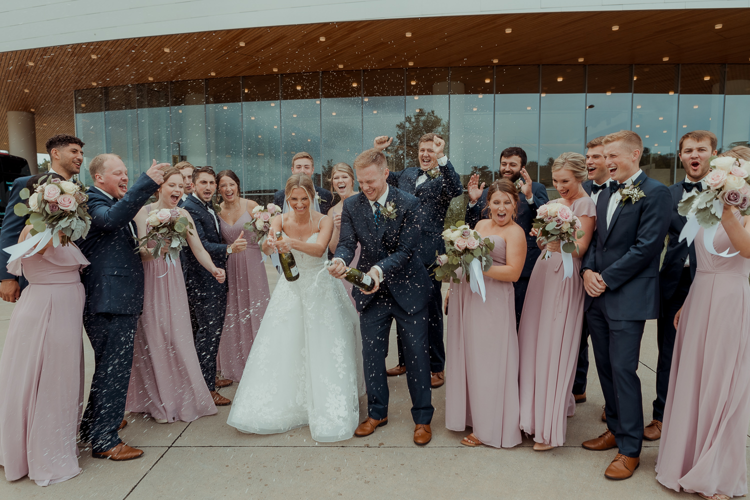 Bella Sala Event Center Wedding Pictures, Tiffin, Iowa