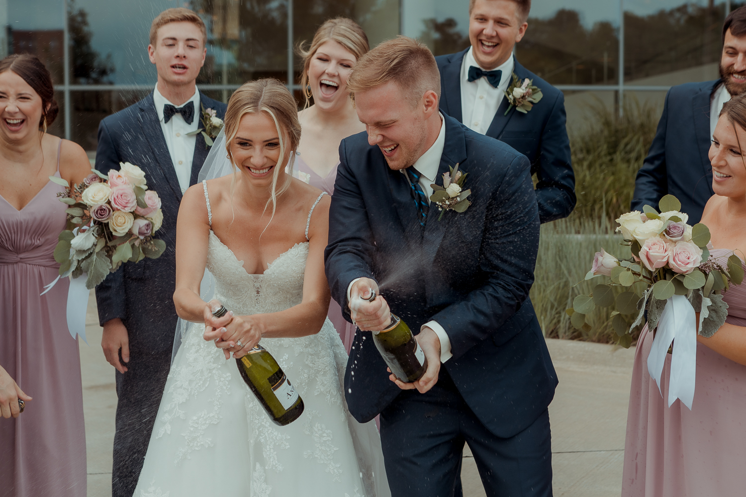 Bella Sala Event Center Wedding Pictures, Tiffin, Iowa