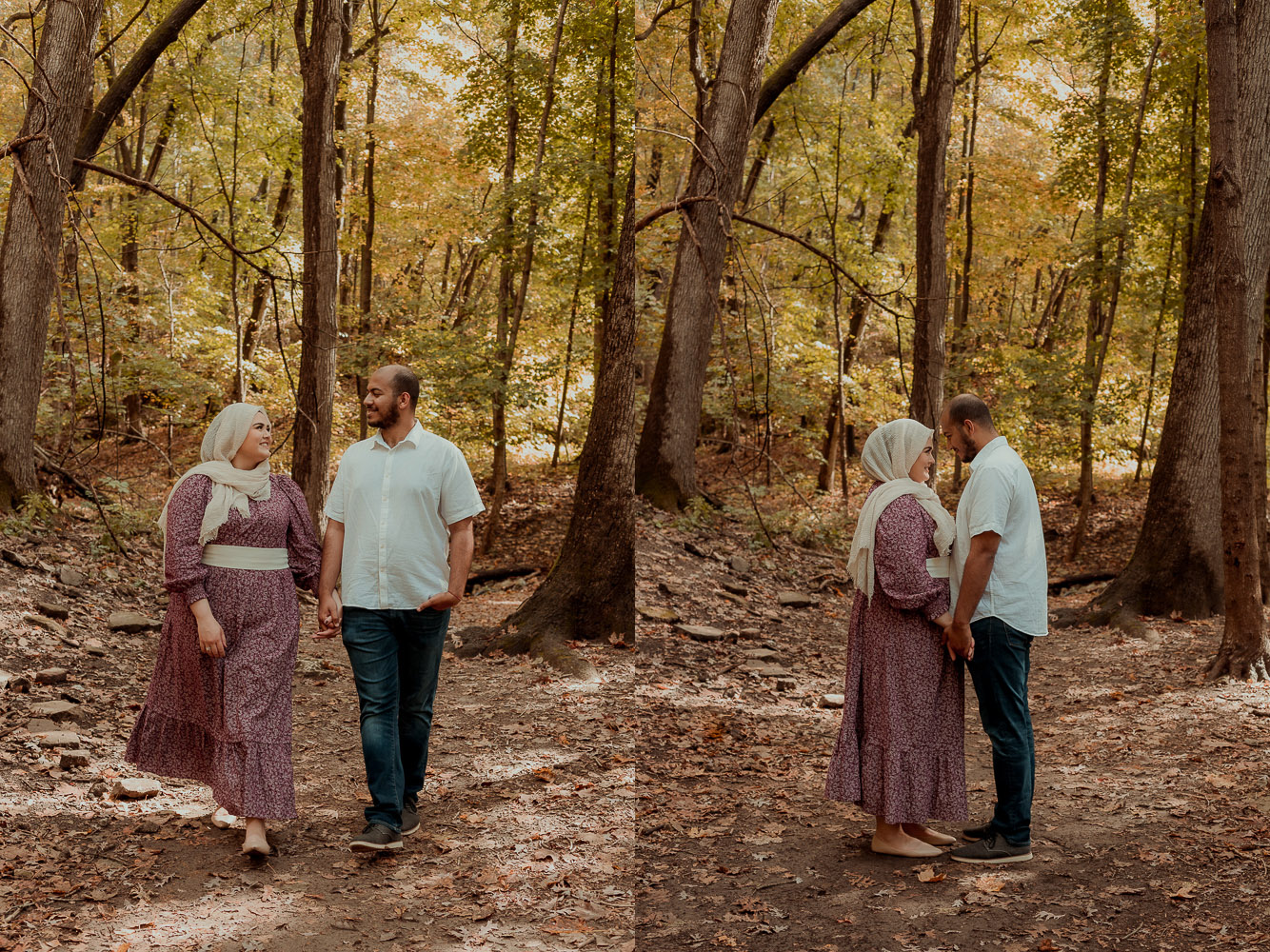 Palisades Kepler State Park Engagement Pictures, Mt Vernon, Iowa
