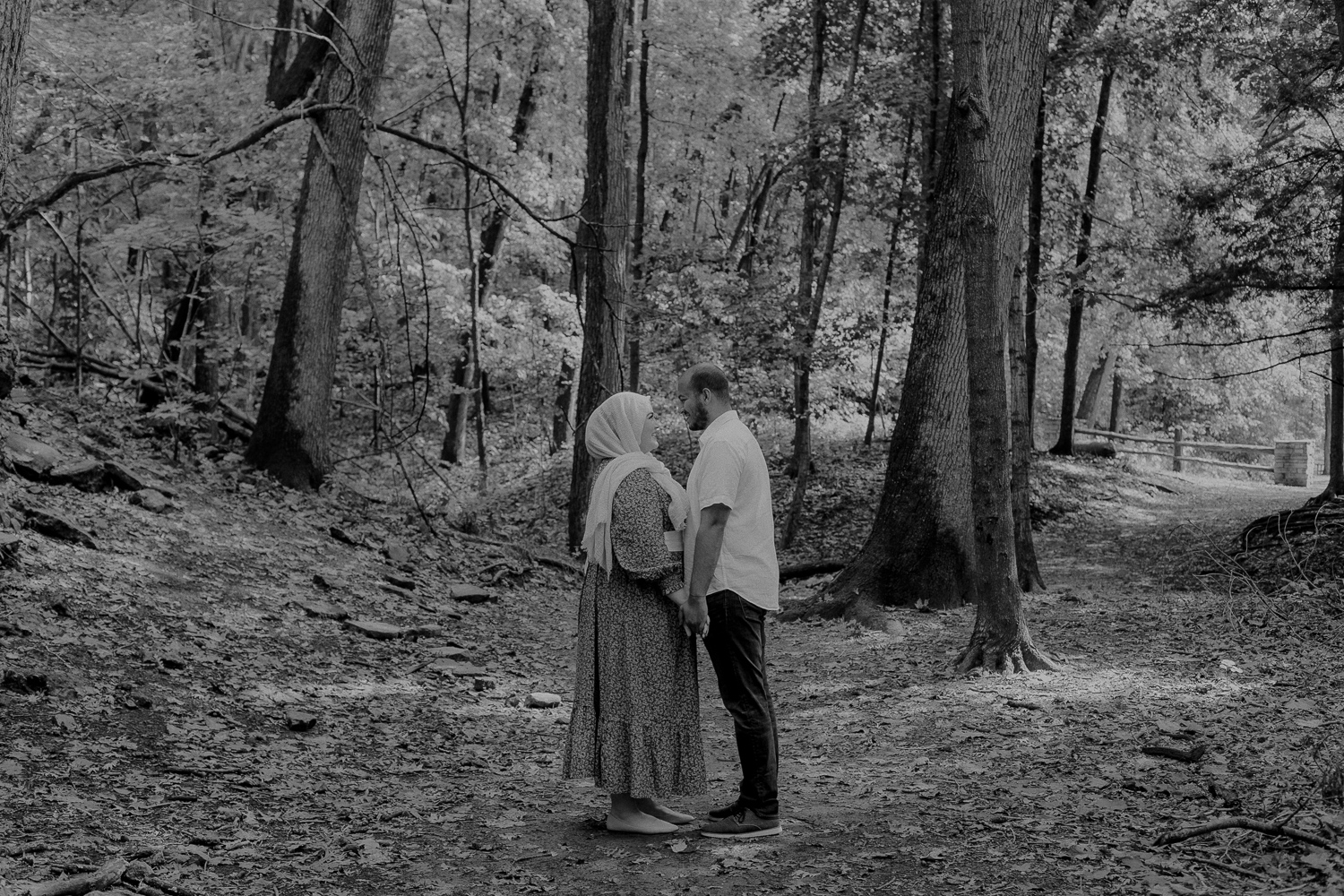 Palisades Kepler State Park Engagement Pictures, Mt Vernon, Iowa