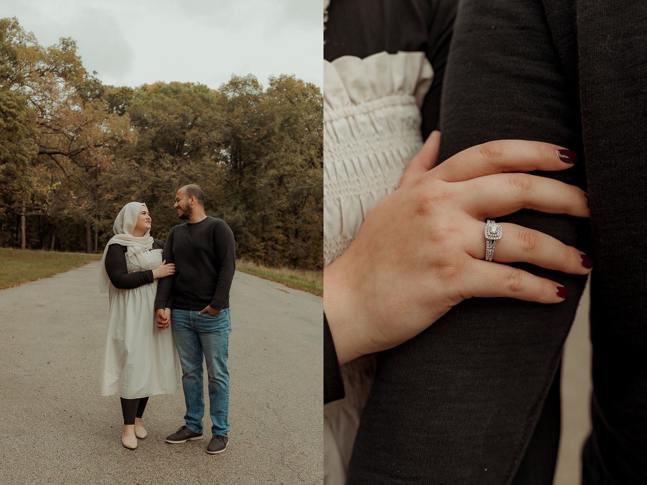 Palisades Kepler State Park Engagement Pictures, Mt Vernon, Iowa