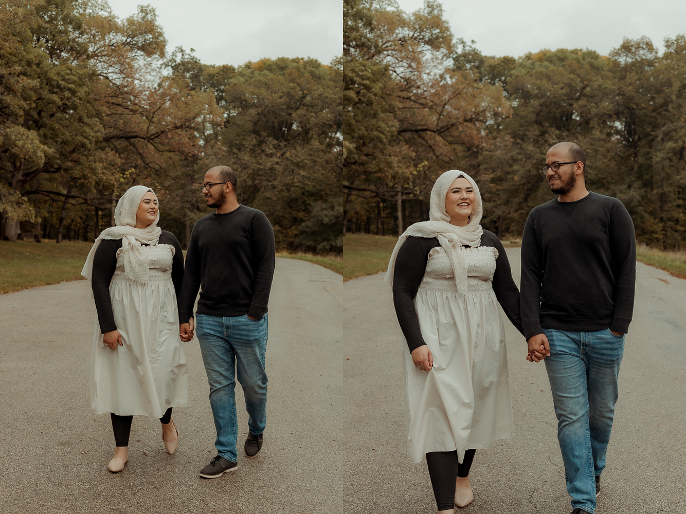 Palisades Kepler State Park Engagement Pictures, Mt Vernon, Iowa