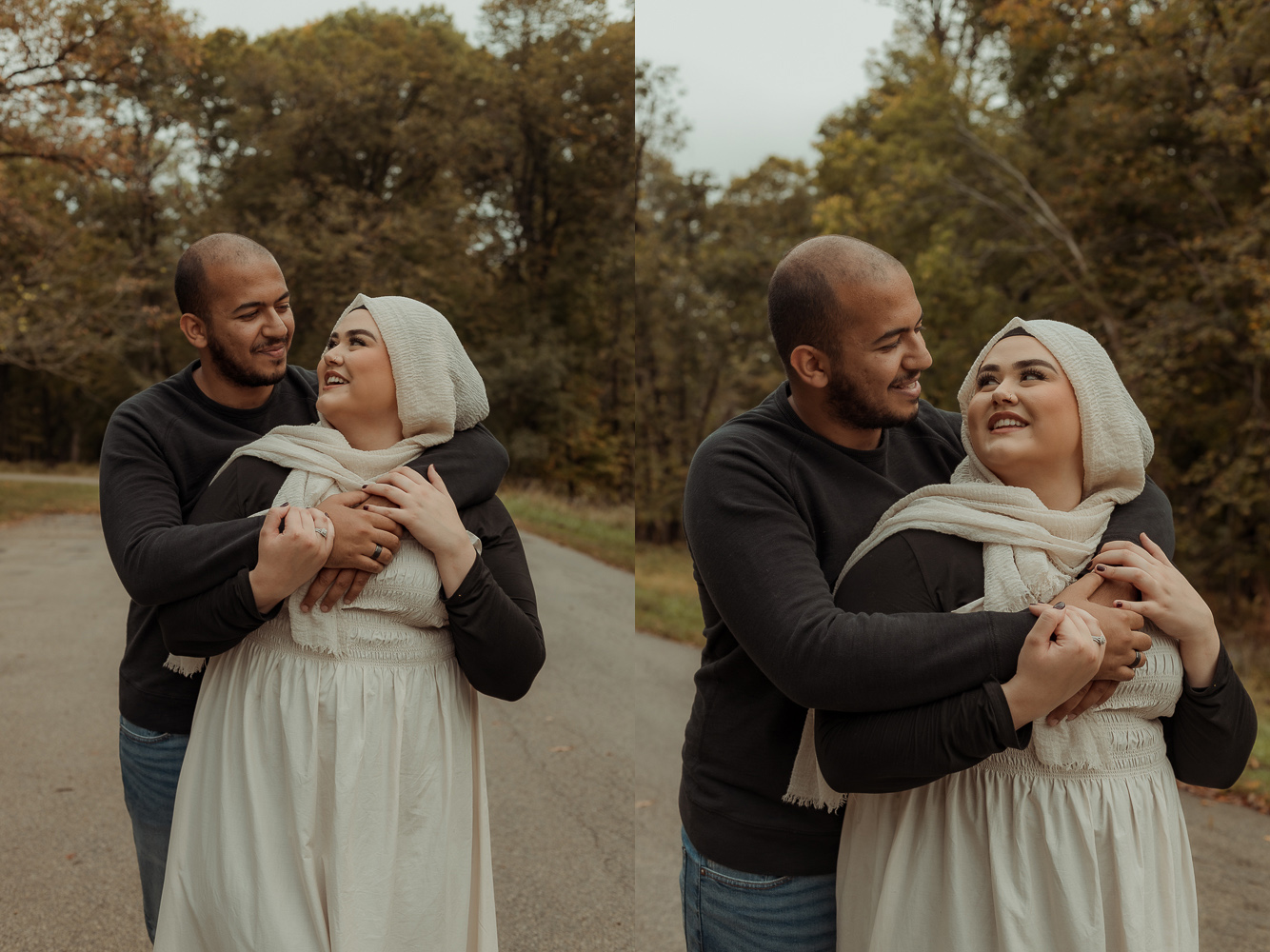 Palisades Kepler State Park Engagement Pictures, Mt Vernon, Iowa