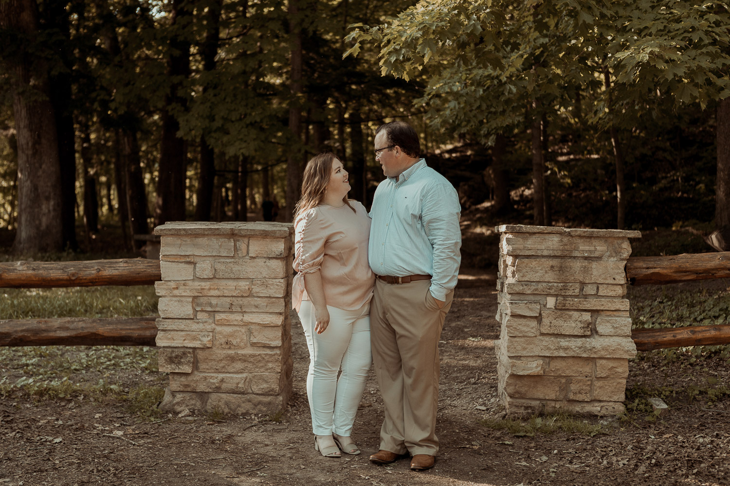 Palisades-Kepler State Park Engagement Photos