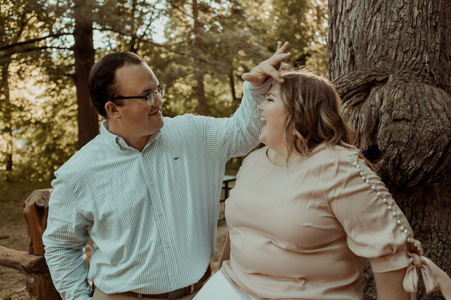 Palisades-Kepler State Park Engagement Photos