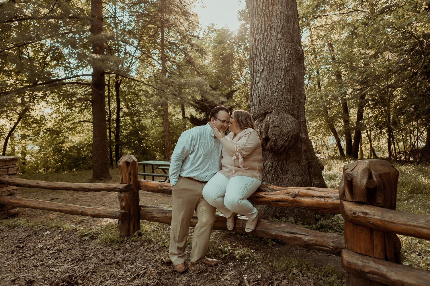 Palisades-Kepler State Park Engagement Photos