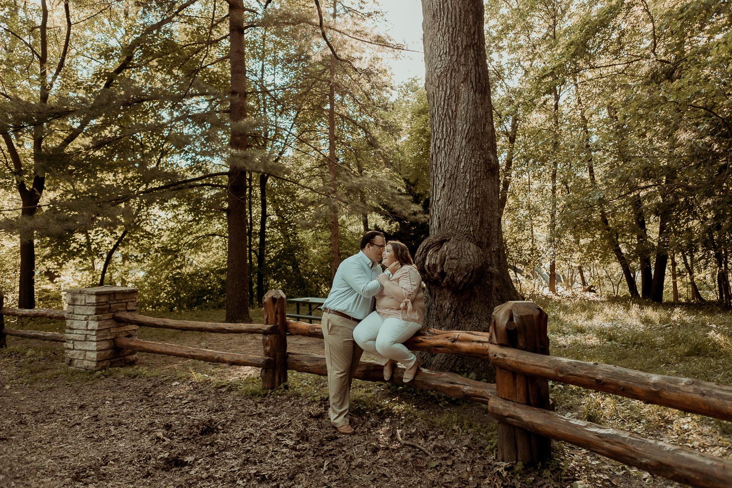 Palisades-Kepler State Park Engagement Photos