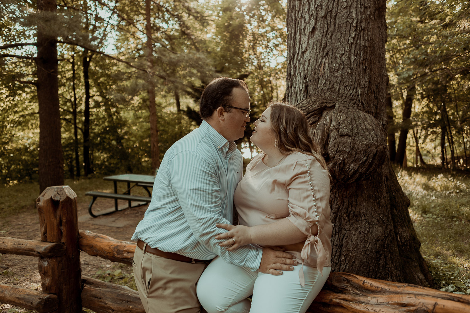 Palisades-Kepler State Park Engagement Photos