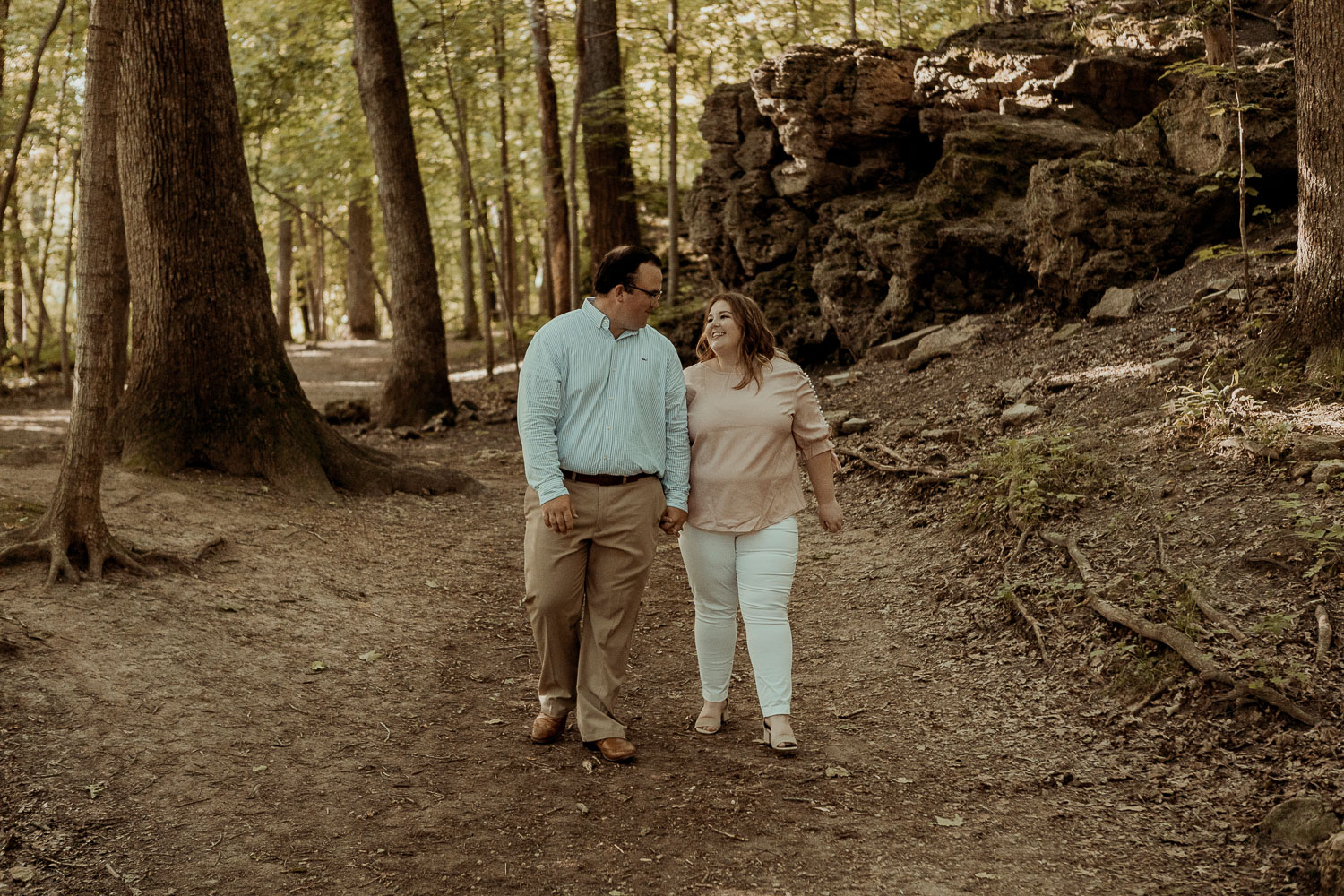 Palisades-Kepler State Park Engagement Photos