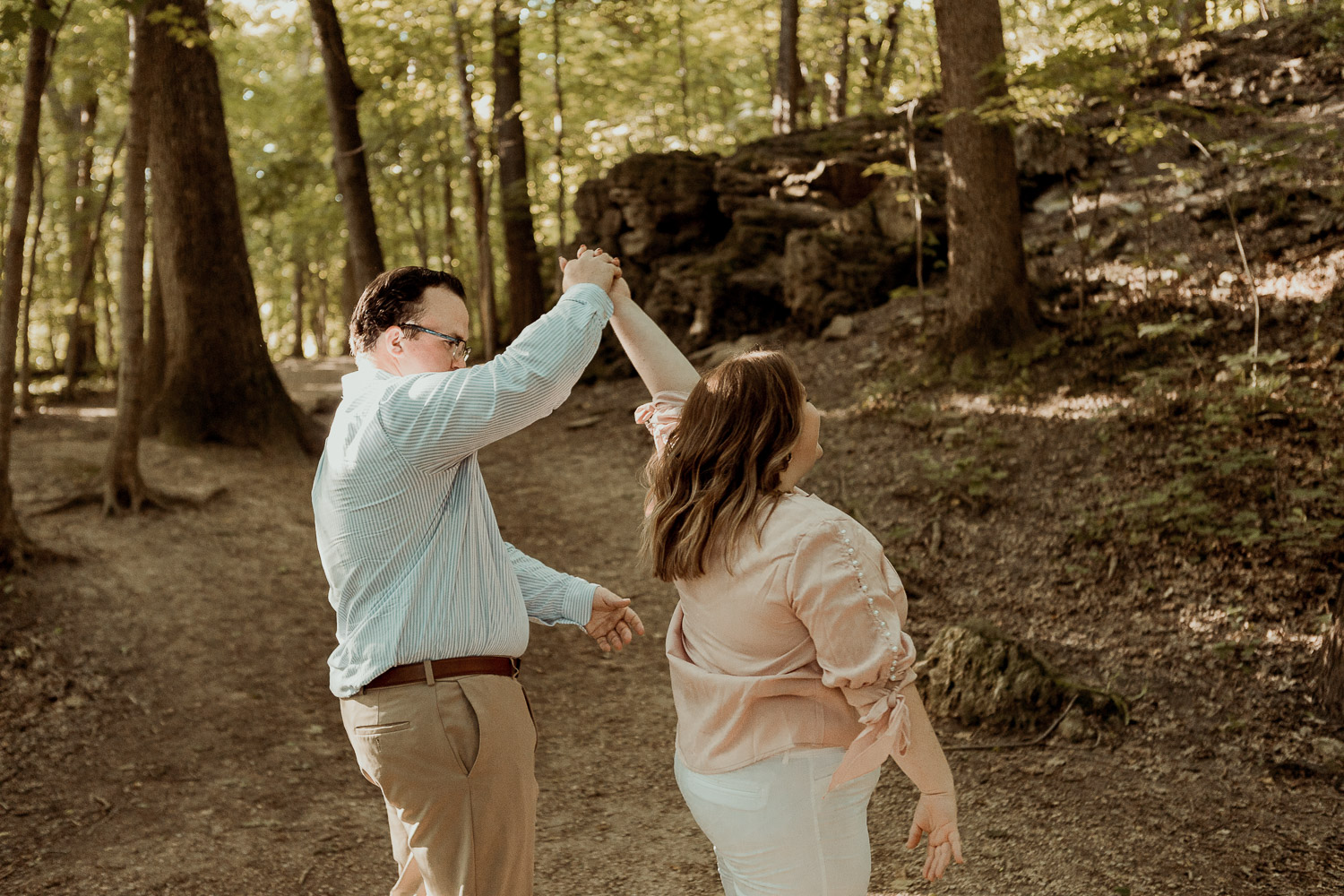 Palisades-Kepler State Park Engagement Photos