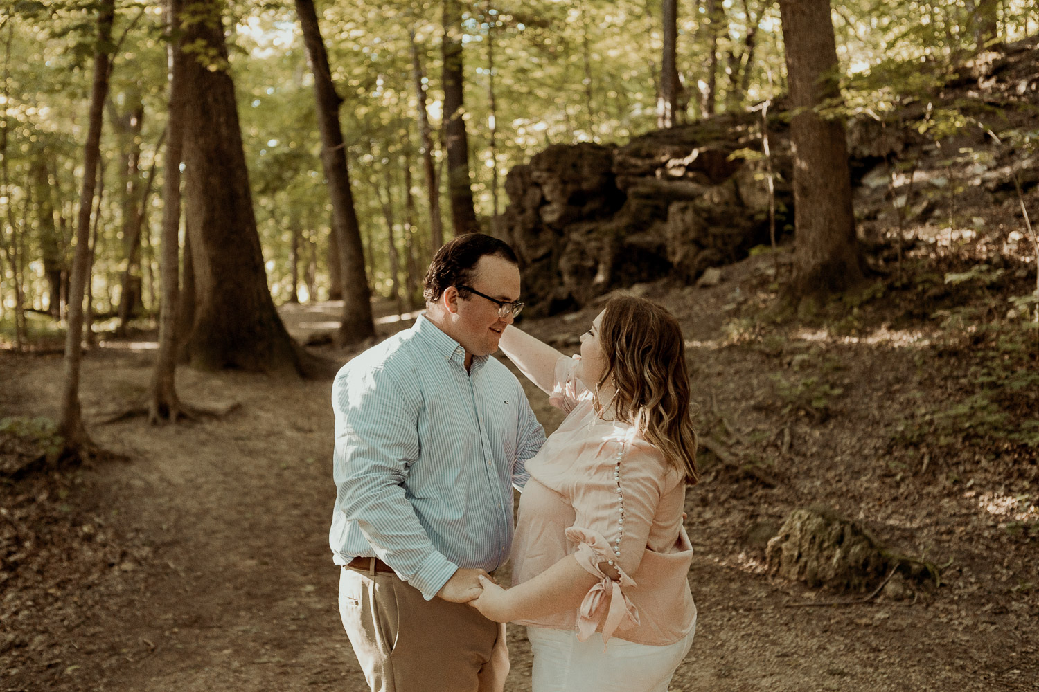 Palisades-Kepler State Park Engagement Photos