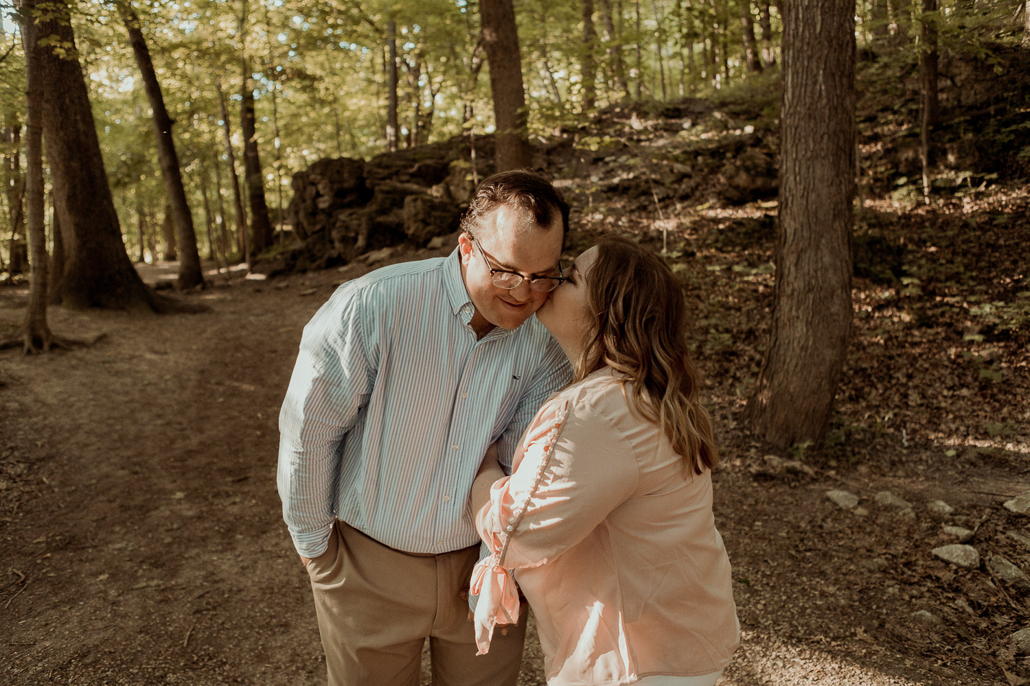 Palisades-Kepler State Park Engagement Photos